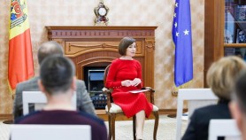 Maia Sandu la discuții cu exportatorii din Republica Moldova despre aderarea la UE
